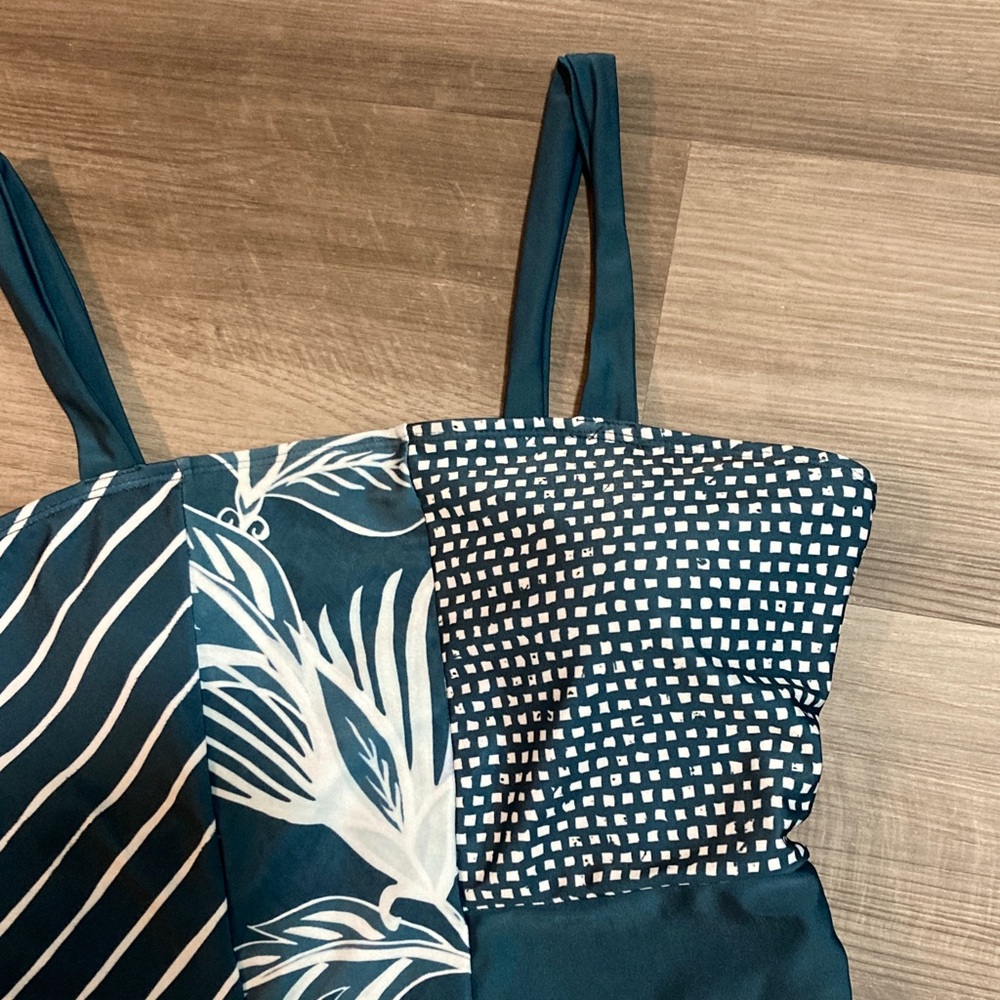 Nani Solstice Patchwork Colorblock One Piece Swim… - image 6